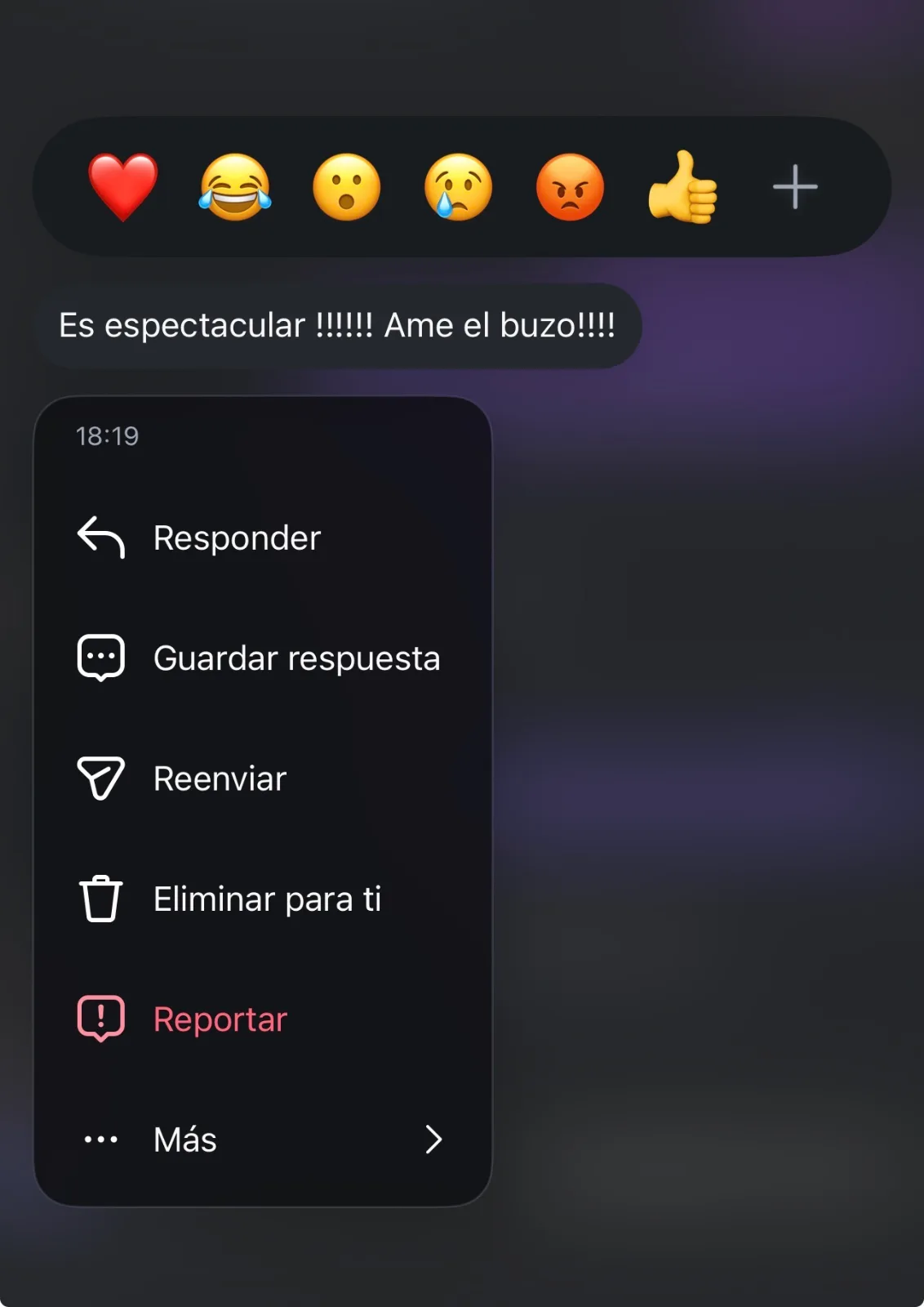 Reseña de una clienta